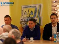 Fotorelacja: Spotkanie z działaczami i trenerem Arki