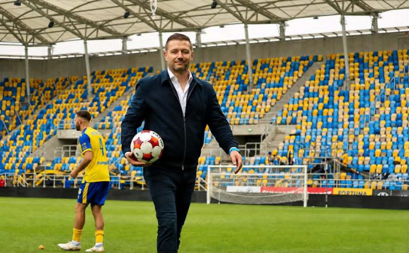 Konferencja prasowa przed meczem z ŁKS-em Łódź